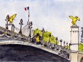 Pont Alexandre III (detail), Paris, 2012 - Sold
