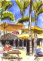 Chez Delphine in St Maarten, 2009, 5x7in