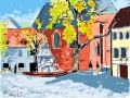 St. Martin's Square, Germany, 2011, Digital drawing