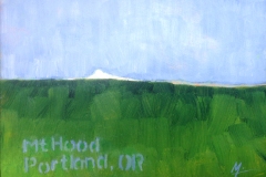 Mt Hood with text