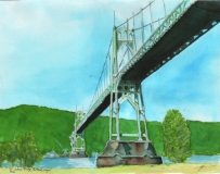 St Johns Bridge Portland OR 2016