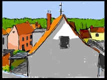 HochspeyerLateAfternoon 2011 iPad drawing