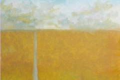 Kansas Prairie Evening 2005 oil