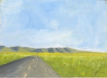 On US376 south towards Tonopah Nevada2015 oil