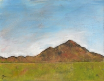 Piestewa Peak, Phoenix, Arizona2011 oil