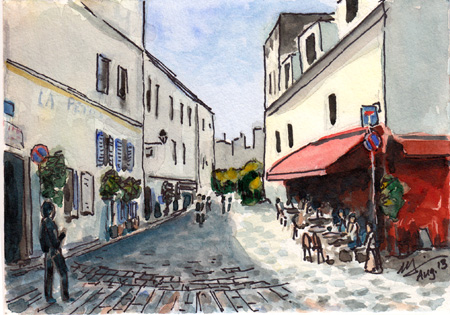 Sunny afternoon – Montmarte – Paris