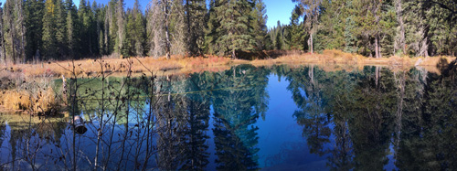 Little Crater Lake Panorama